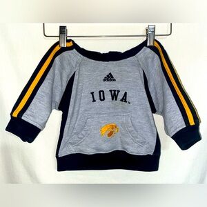 Unisex 12 MO Iowa Hawkeyes/Adidas Hoodie
